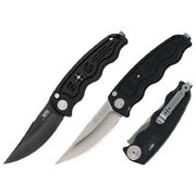 Нож автоматический SOG-TAC Mini Auto Satin и Black TiNi / ST10 - ST11