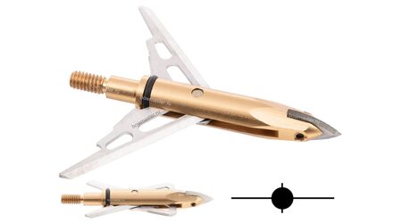 купите Наконечники охотничьи TP224 раскрывающиеся, 100 гран, 2 лезвия (6 шт) в Москве