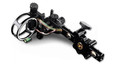 купите Прицел для блочного лука TP7570 черный (5 пинов, 0.019", микрорегулировка, подсветка) в Москве