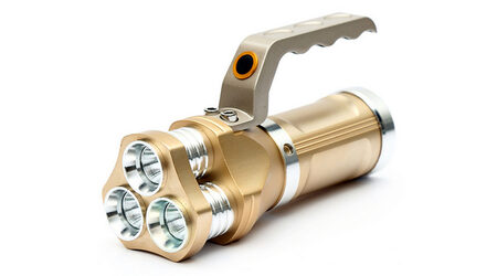 купите Светодиодный фонарь-прожектор UltraFire YB-857 (Cree XML T6) 3000 люмен в Москве